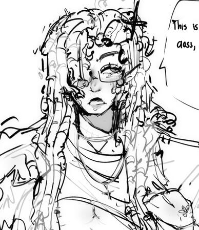 $10 = lineart, or a sketch/doodle